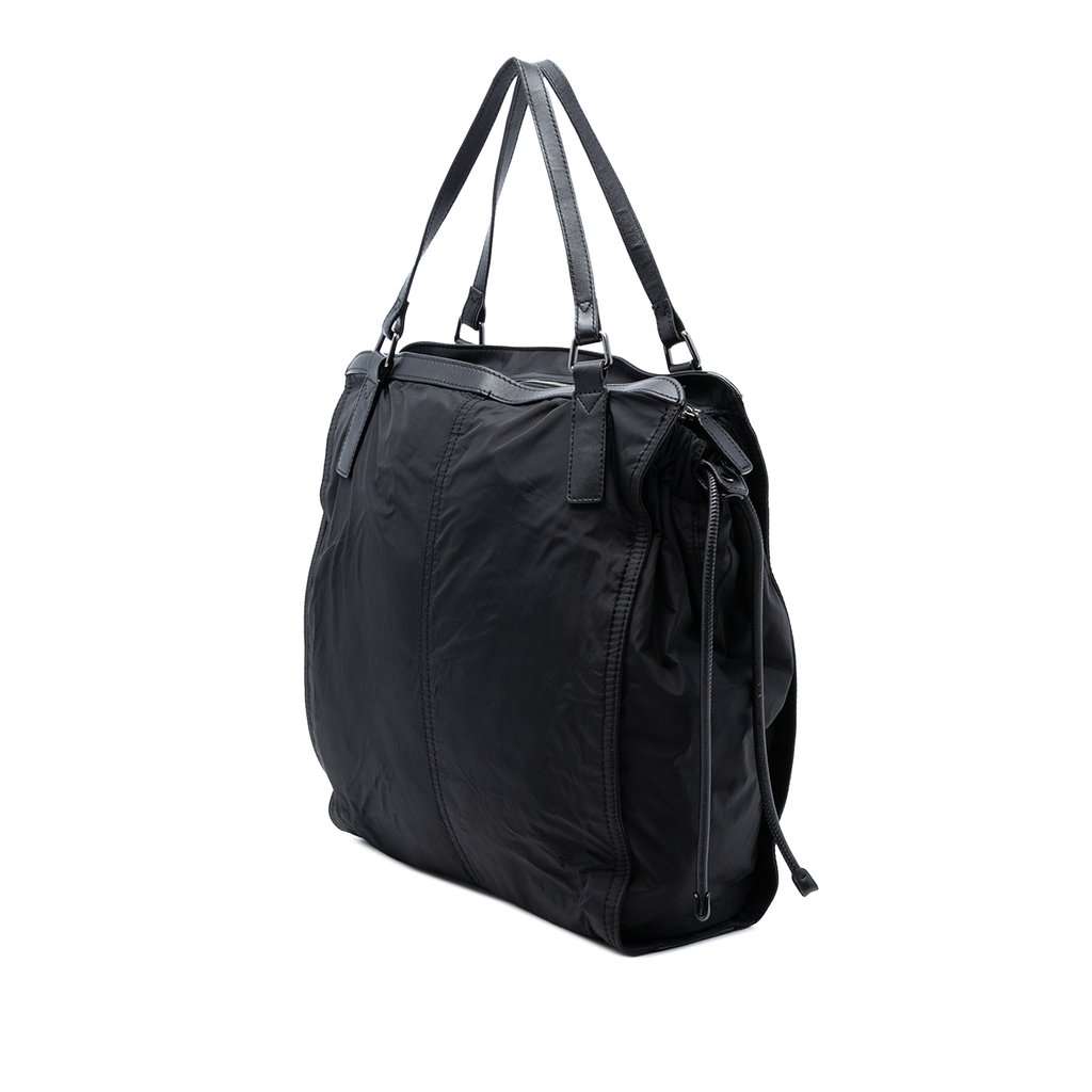 Burberry Nylon Packable Buckleigh Tote Black Very good condition - Back View