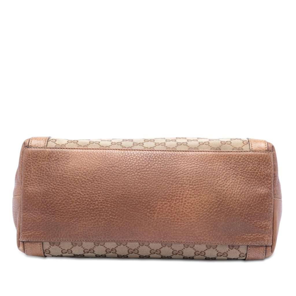 Gucci Medium GG Canvas Miss GG Satchel Beige Very good condition - Inside View