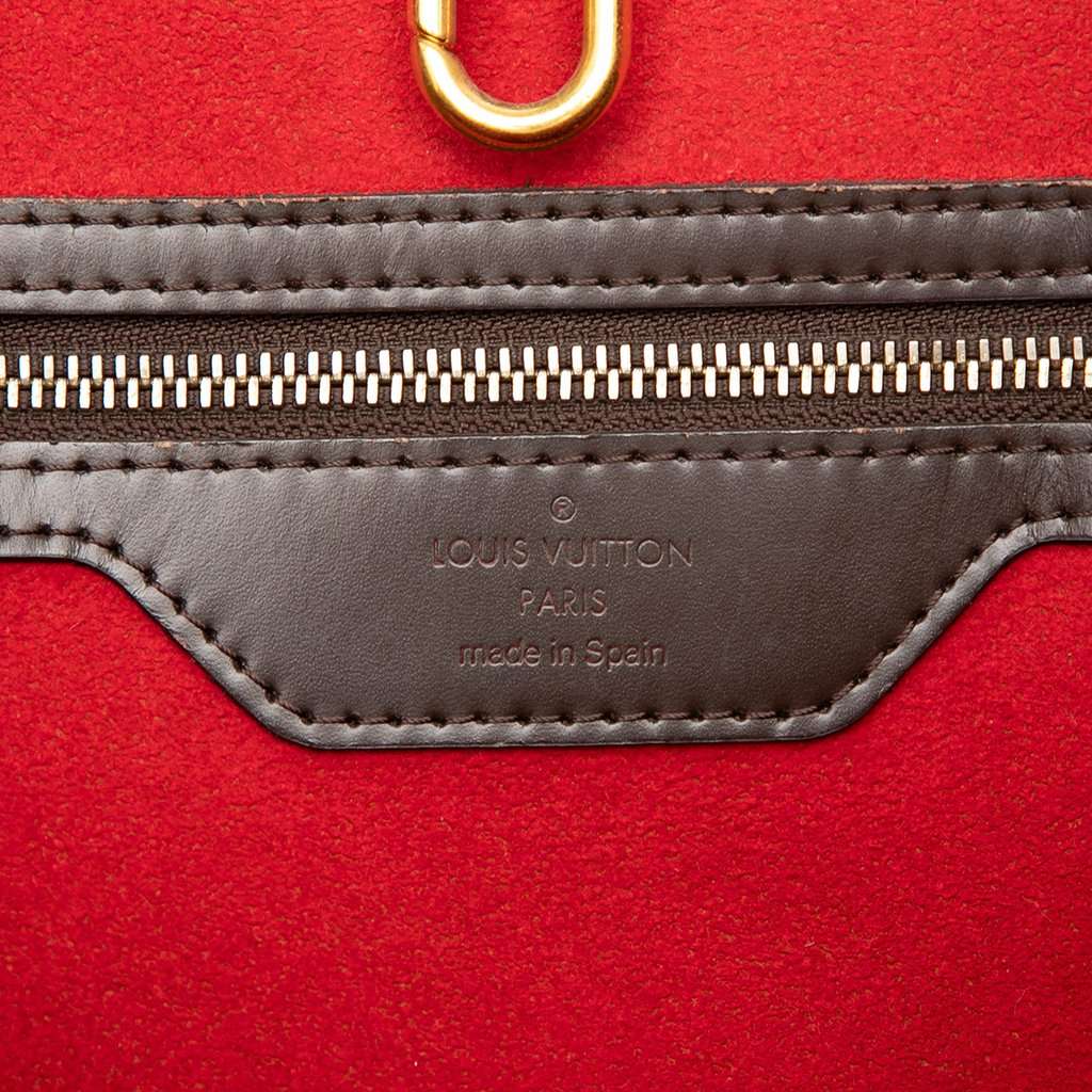 Louis Vuitton Damier Ebene Hampstead MM Brown Very good condition - Box View