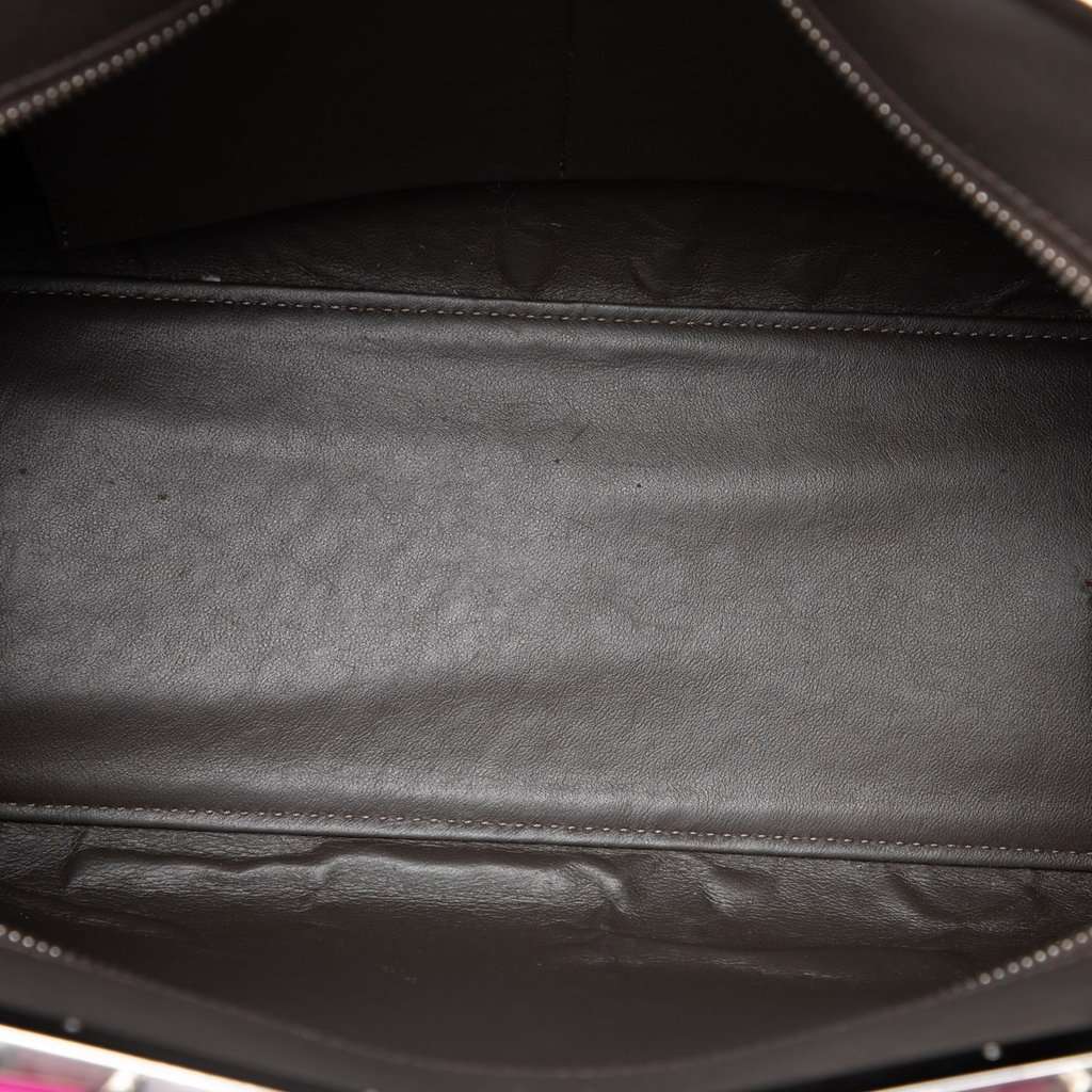 Fendi Medium Calfskin 3Jours Satchel Purple Leather Very good - Model View