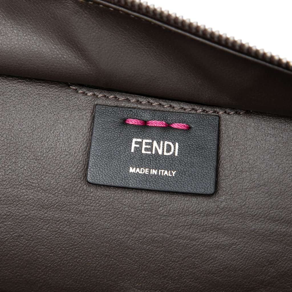Fendi Medium Calfskin 3Jours Satchel Purple Leather Very good - Box View