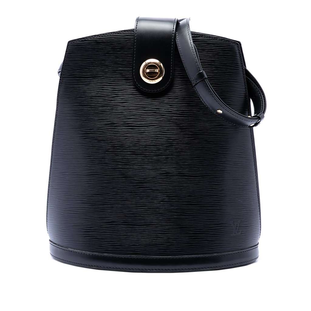 Louis Vuitton Epi Cluny Black Leather Very good condition - Front View