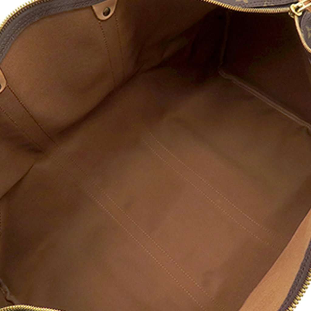 Louis Vuitton Monogram Keepall 55 Brown Very good - Model View