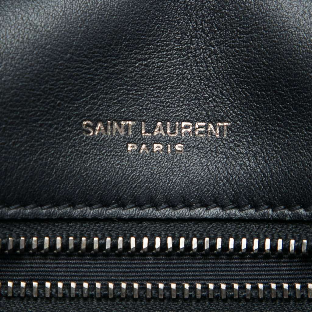Saint Laurent Medium Pony Hair Niki Black Very good - Box View