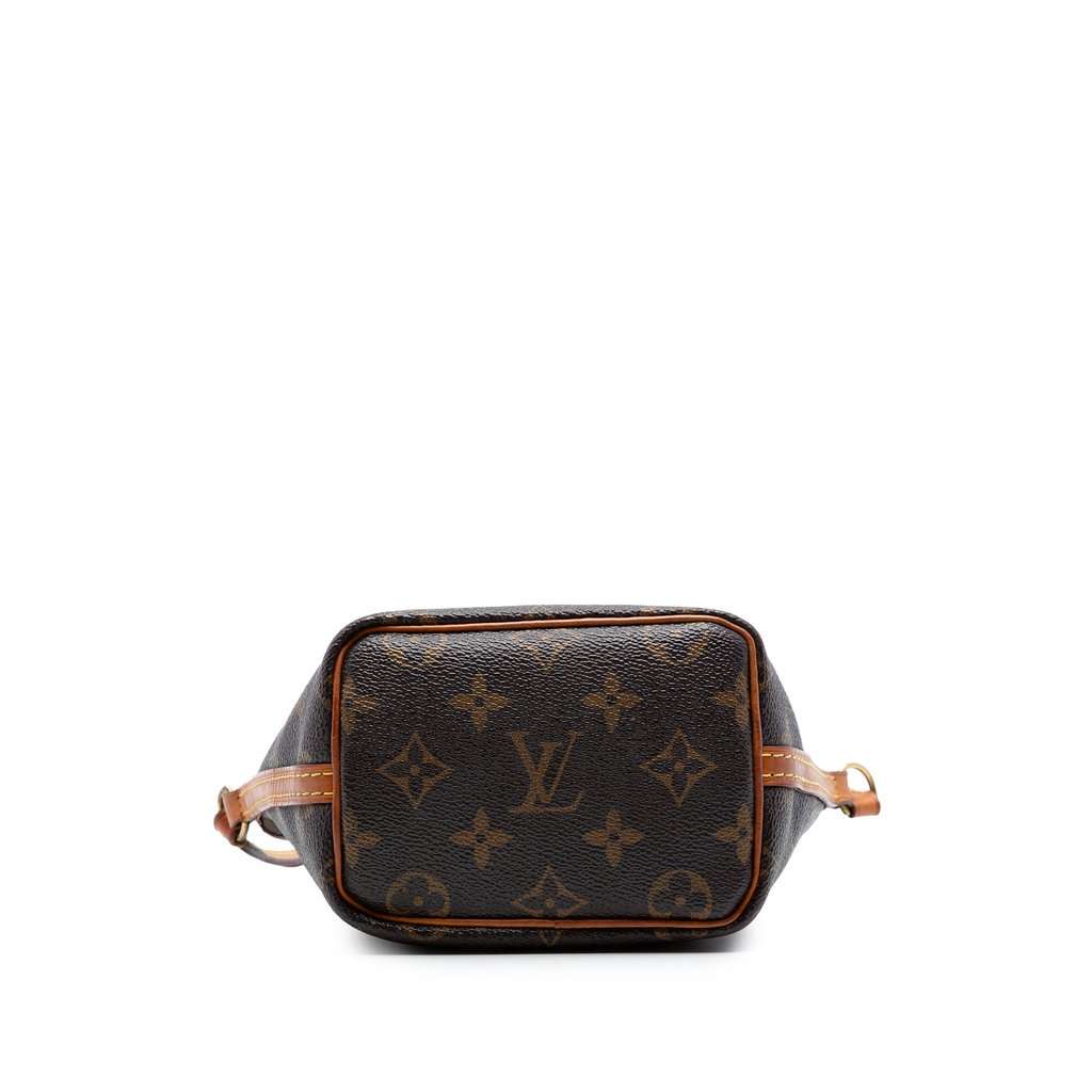 Louis Vuitton Monogram Nano Noe Brown Very good condition - Inside View