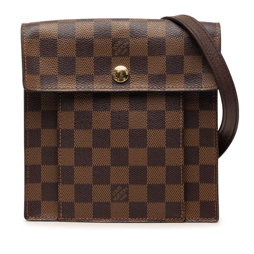 Louis Vuitton Damier Ebene Pimlico Brown Very good condition - Front View