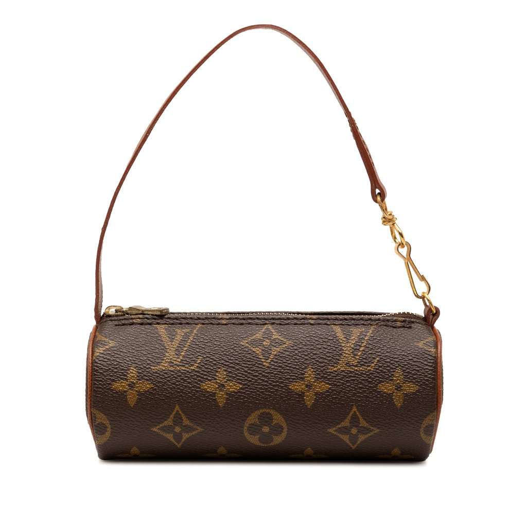 Louis Vuitton Monogram Papillon Pochette Brown Very good condition - Front View