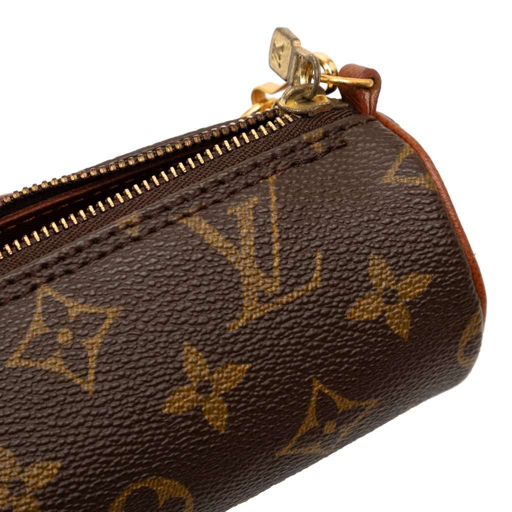 Louis Vuitton Monogram Papillon Pochette Brown Very good condition - Box View