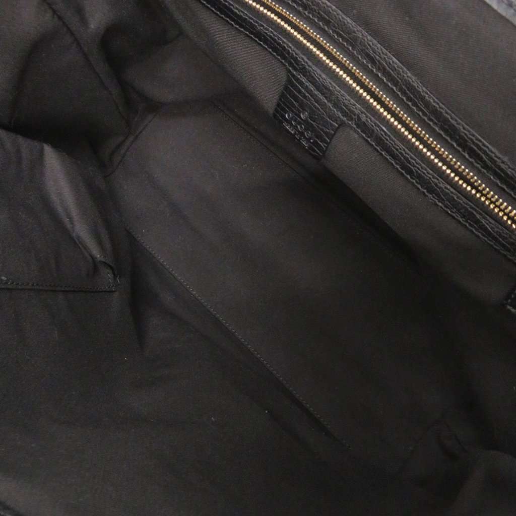 Gucci GG Canvas Jolicoeur Tote Black Very good - Model View
