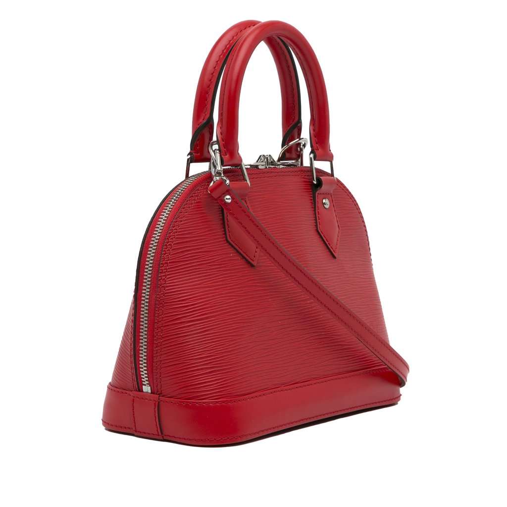 Louis Vuitton Epi Alma BB Red Leather Very good - Back View