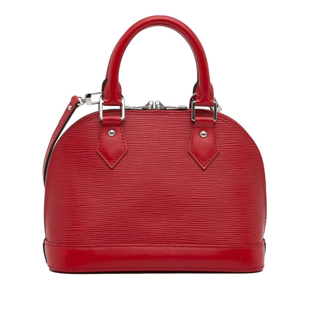 Louis Vuitton Epi Alma BB Red Leather Very good - Inside View