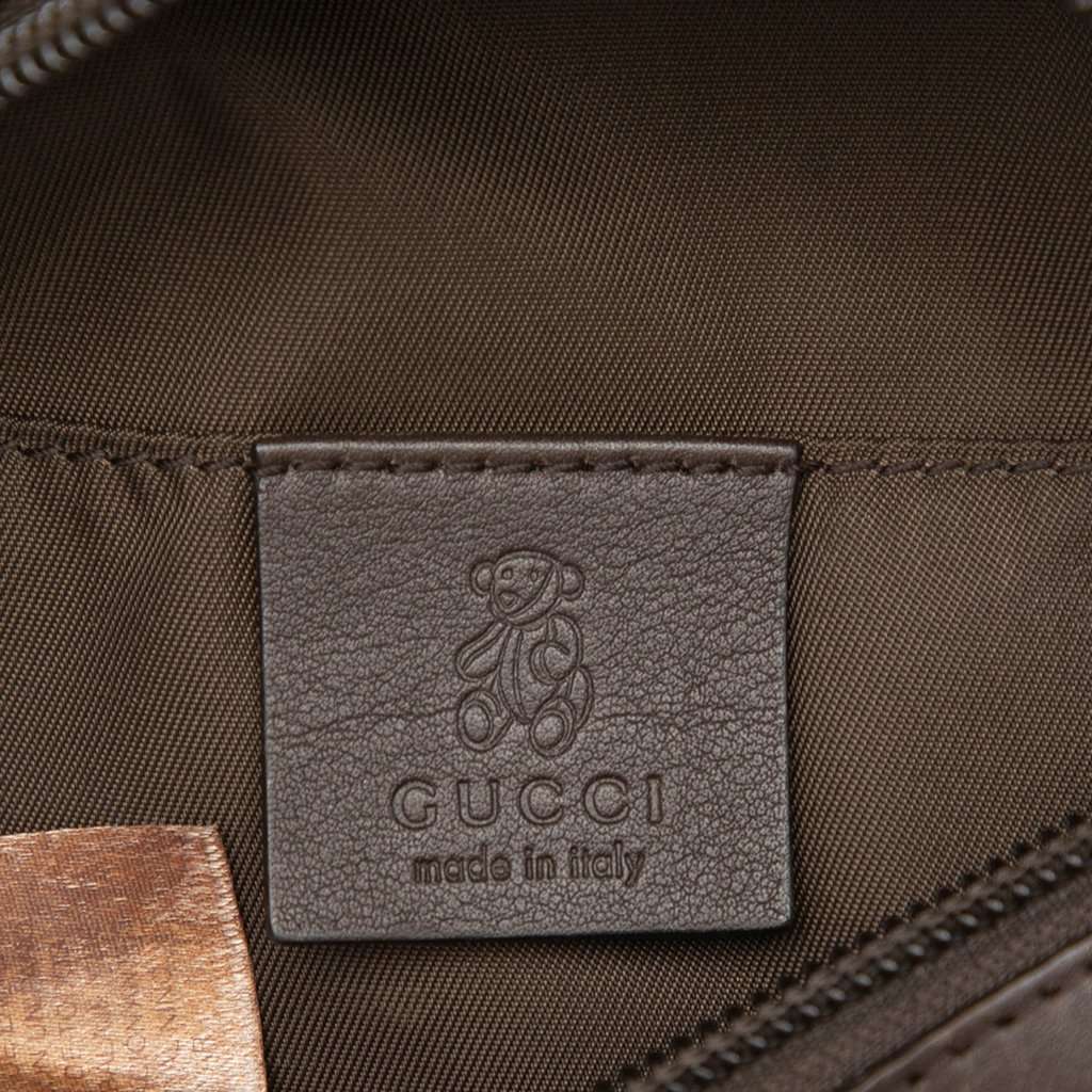 Gucci Childrens GG Canvas Web Belt Bag Beige Very good - Box View