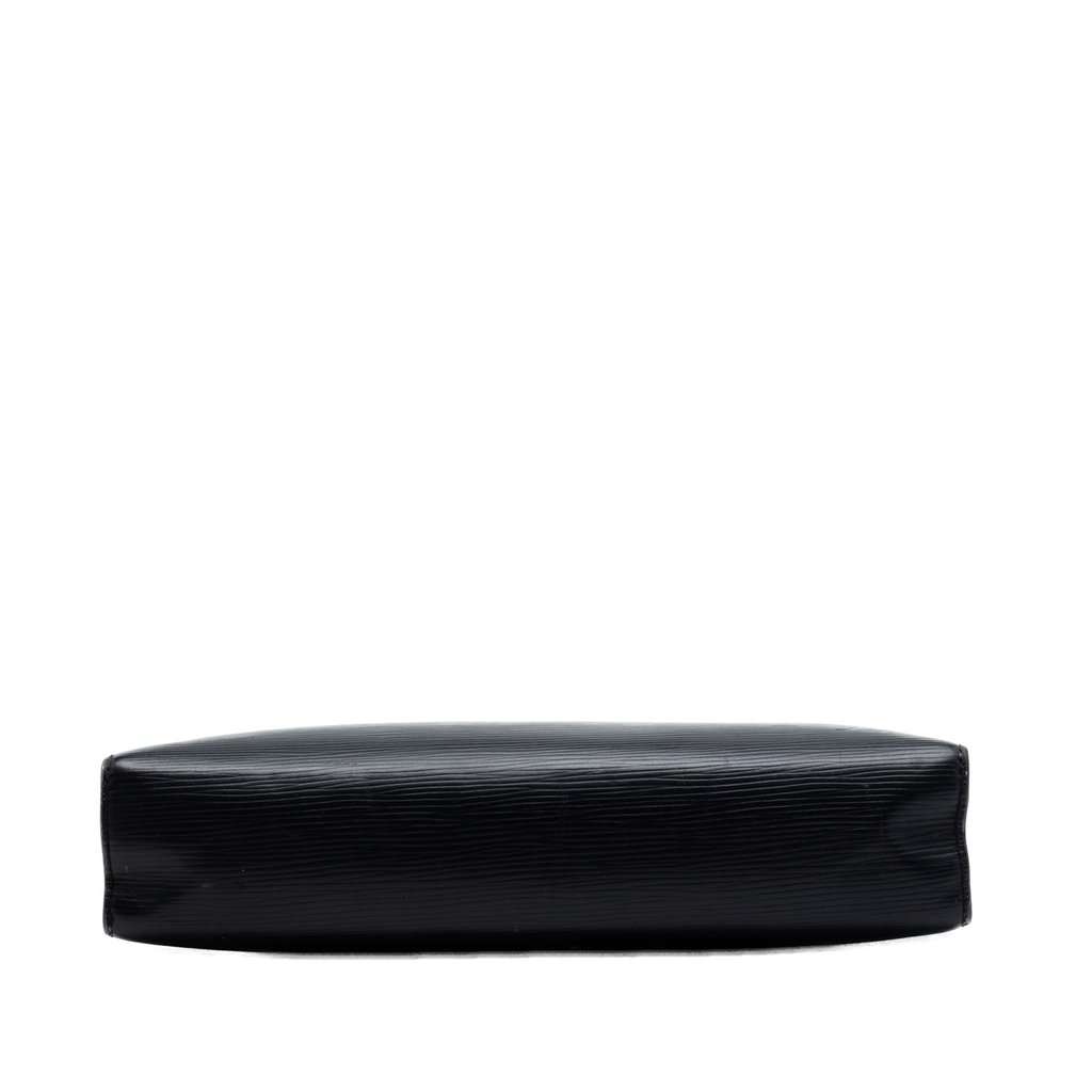 Louis Vuitton Epi Monogram Eclipse Pochette Voyage MM Black Leather Very good condition - Inside View