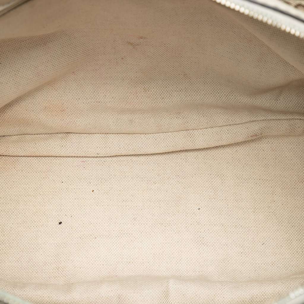 Gucci GG Canvas Sukey Satchel Beige Very good condition - Model View