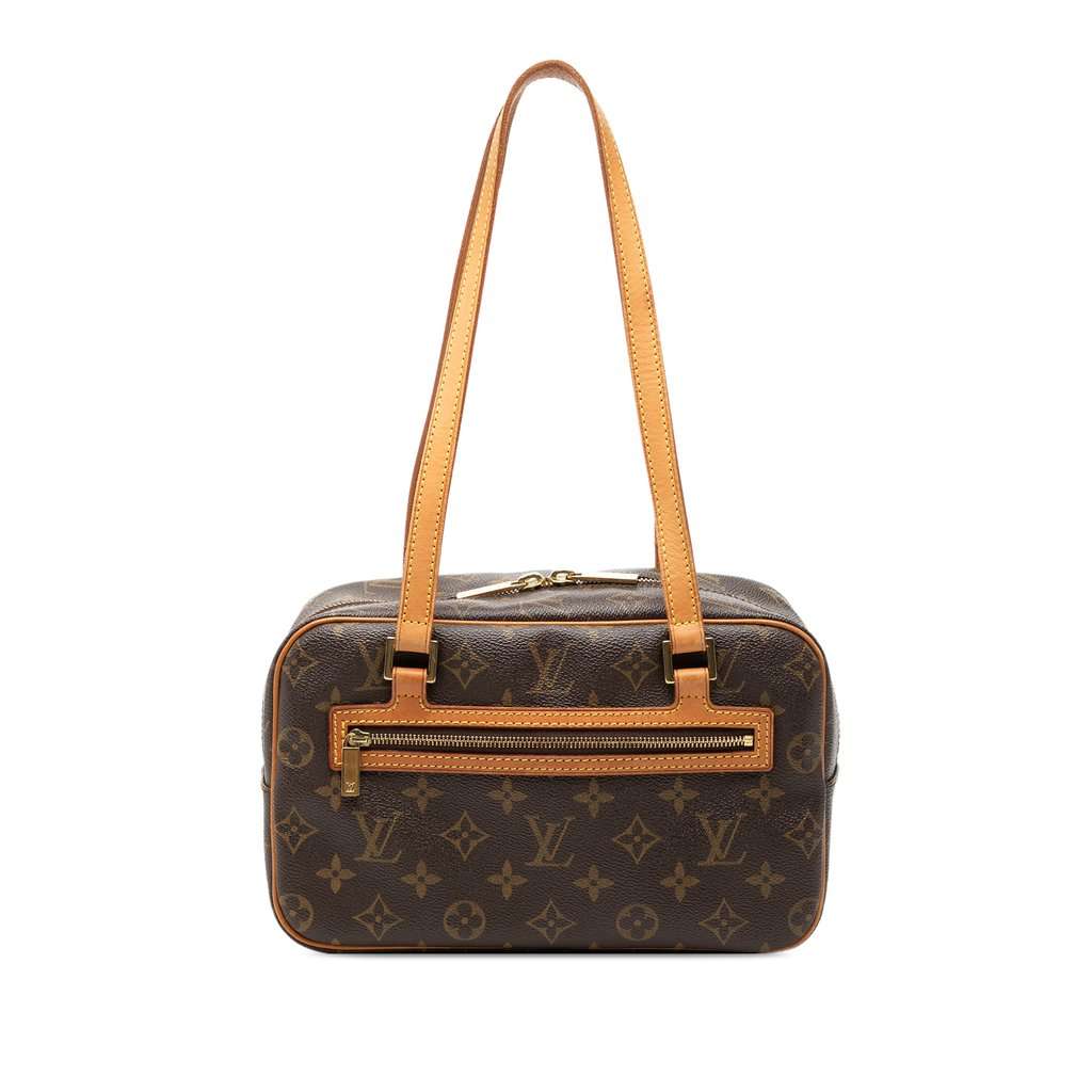 Louis Vuitton Monogram Cite MM Brown Very good - Front View