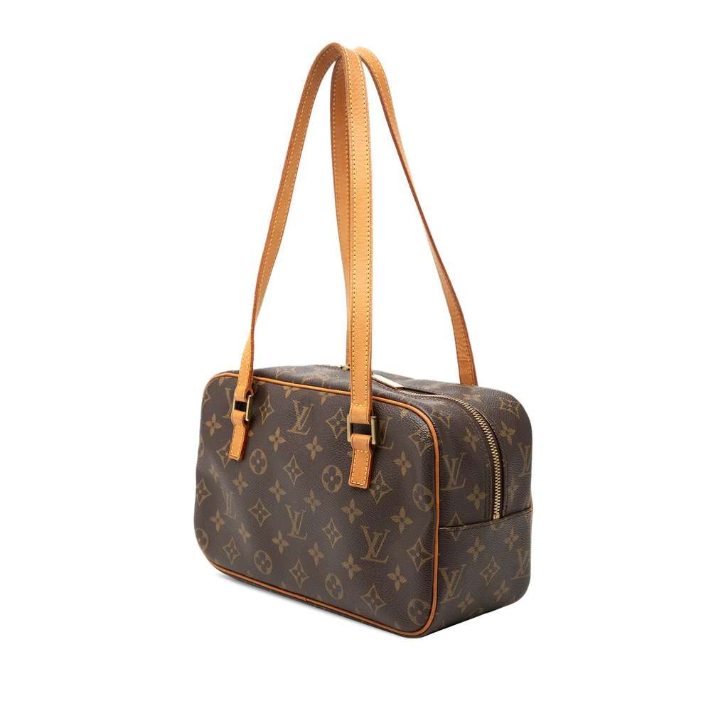 Louis Vuitton Monogram Cite MM Brown Very good - Back View