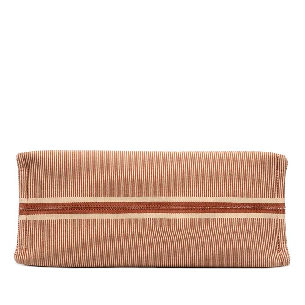 Celine Large Striped Canvas Cabas Thais Tote Beige Very good condition - Inside View