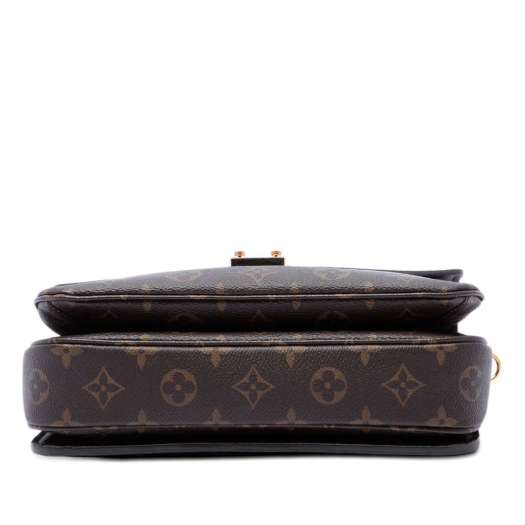 Louis Vuitton Monogram Pochette Metis Brown Very good - Inside View