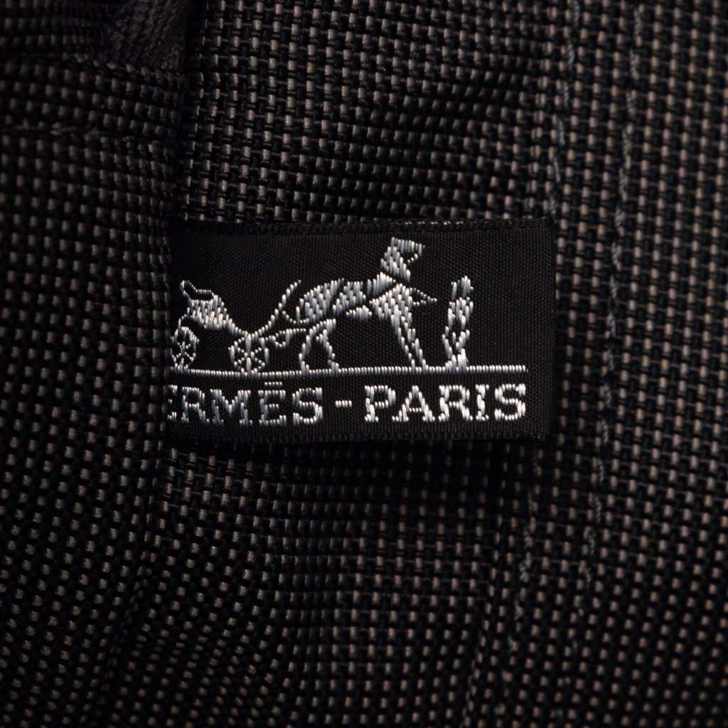 Hermès Canvas Herline MM Brown Very good condition - Box View