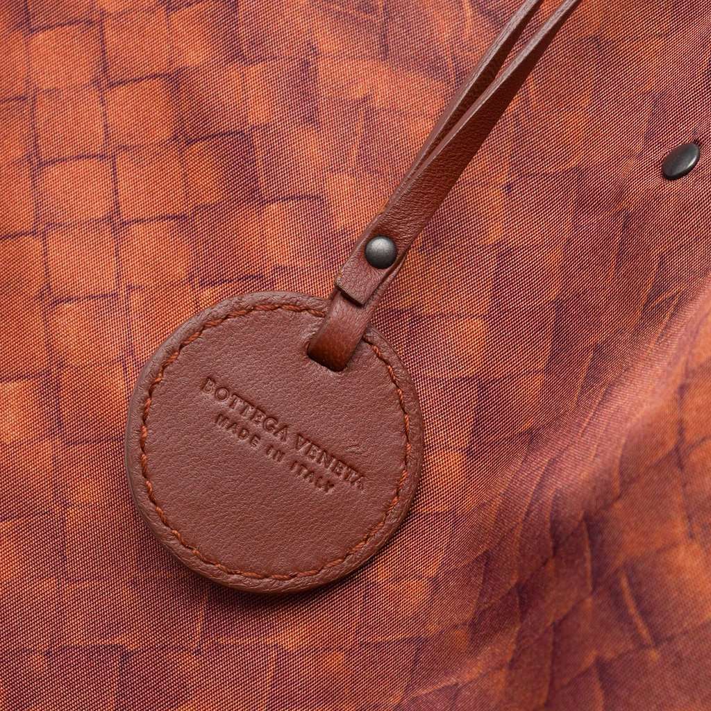 Bottega Veneta Nylon Intrecciolusion Tote Brown Very good - Box View