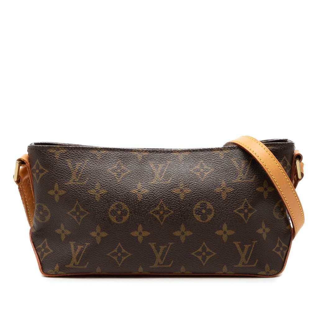 Louis Vuitton Monogram Trotteur Brown Very good condition - Front View