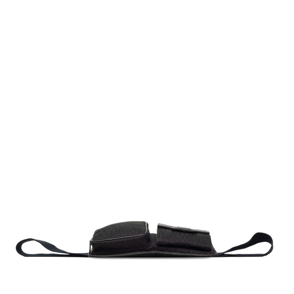 Dior Diorissimo Trotter Canvas Street Chic Belt Bag Black Very good condition - Inside View