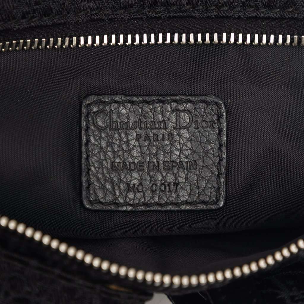 Dior Diorissimo Trotter Canvas Street Chic Belt Bag Black Very good condition - Box View