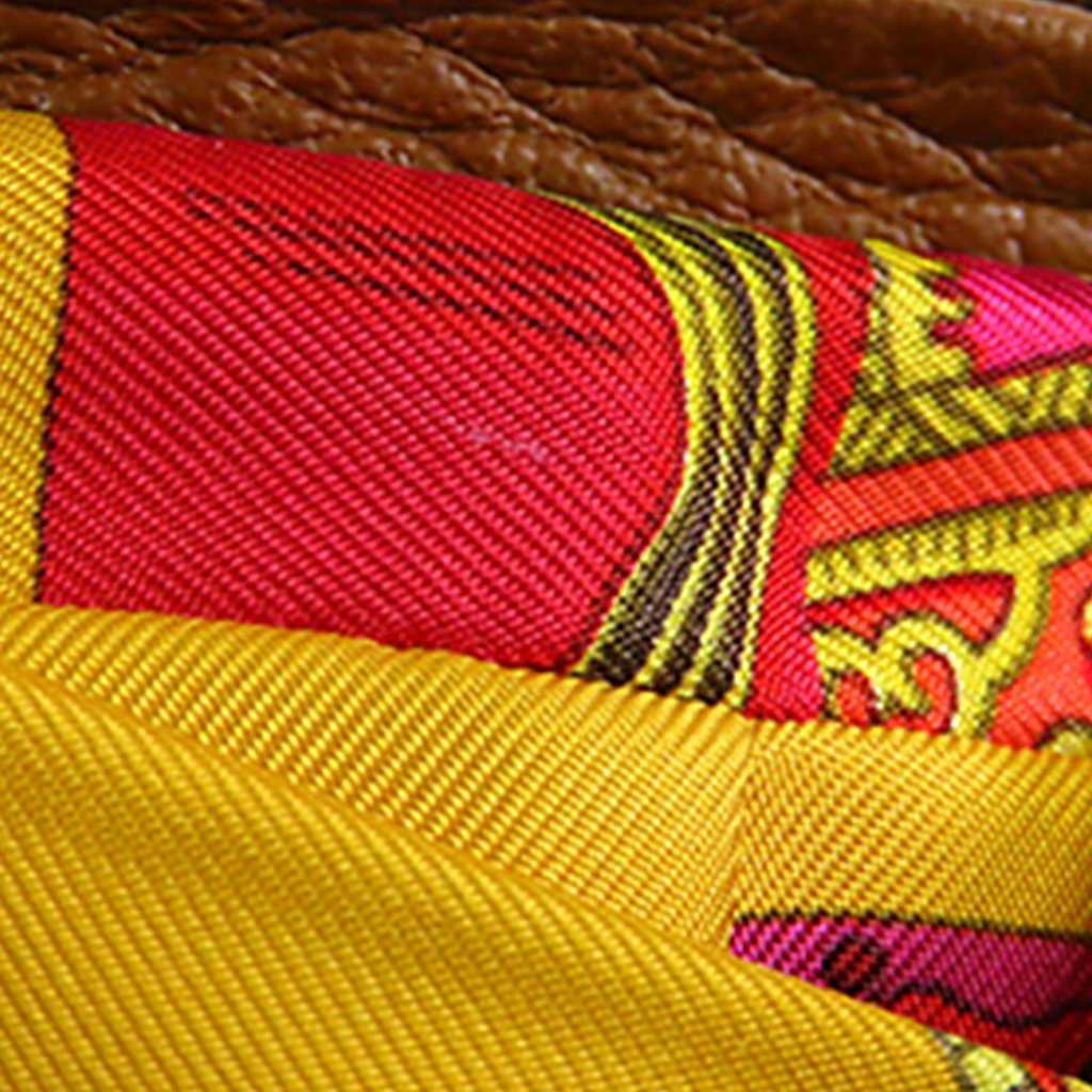 Hermès La Danse Du Cheval Marwari Silky Pop Tote Orange Very good condition - Box View