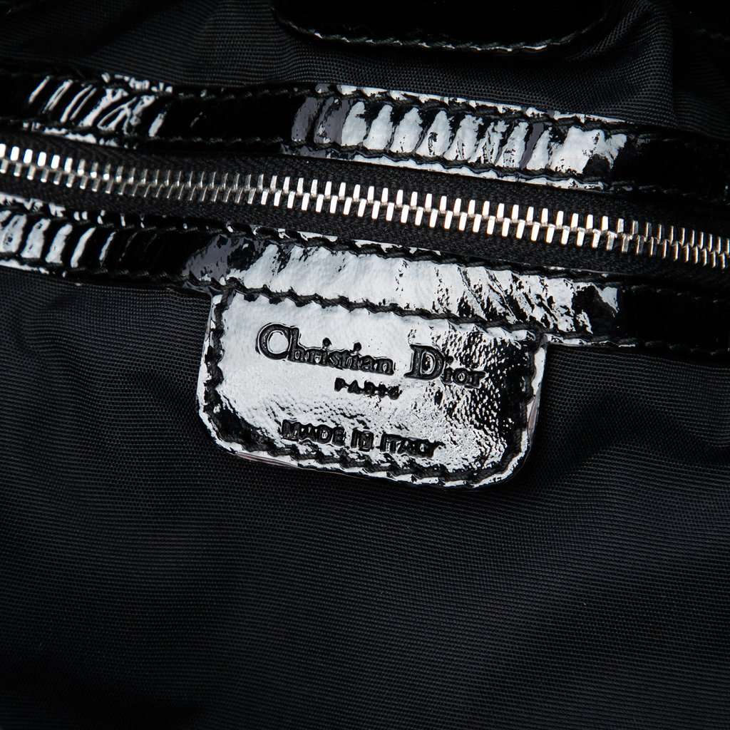 Dior Patent Cannage Le Trente Tote Black Leather Very good condition - Box View