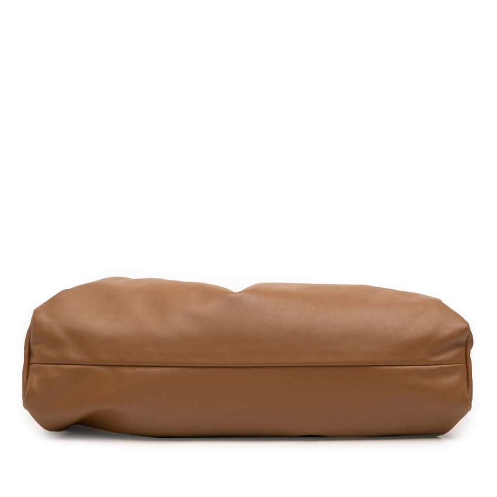Bottega Veneta Lambskin The Shoulder Pouch Brown Leather Very good condition - Inside View