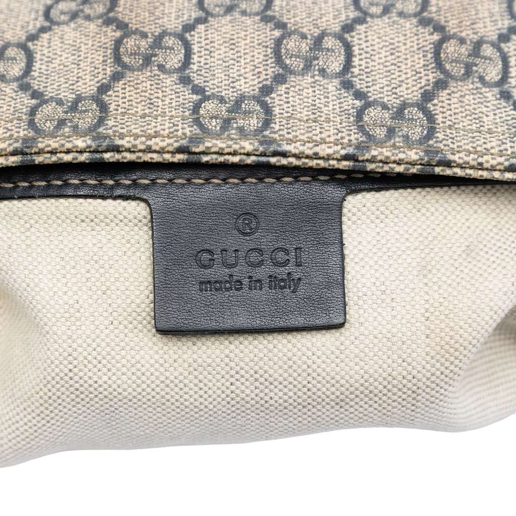 Gucci GG Supreme Crossbody Beige Very good condition - Box View