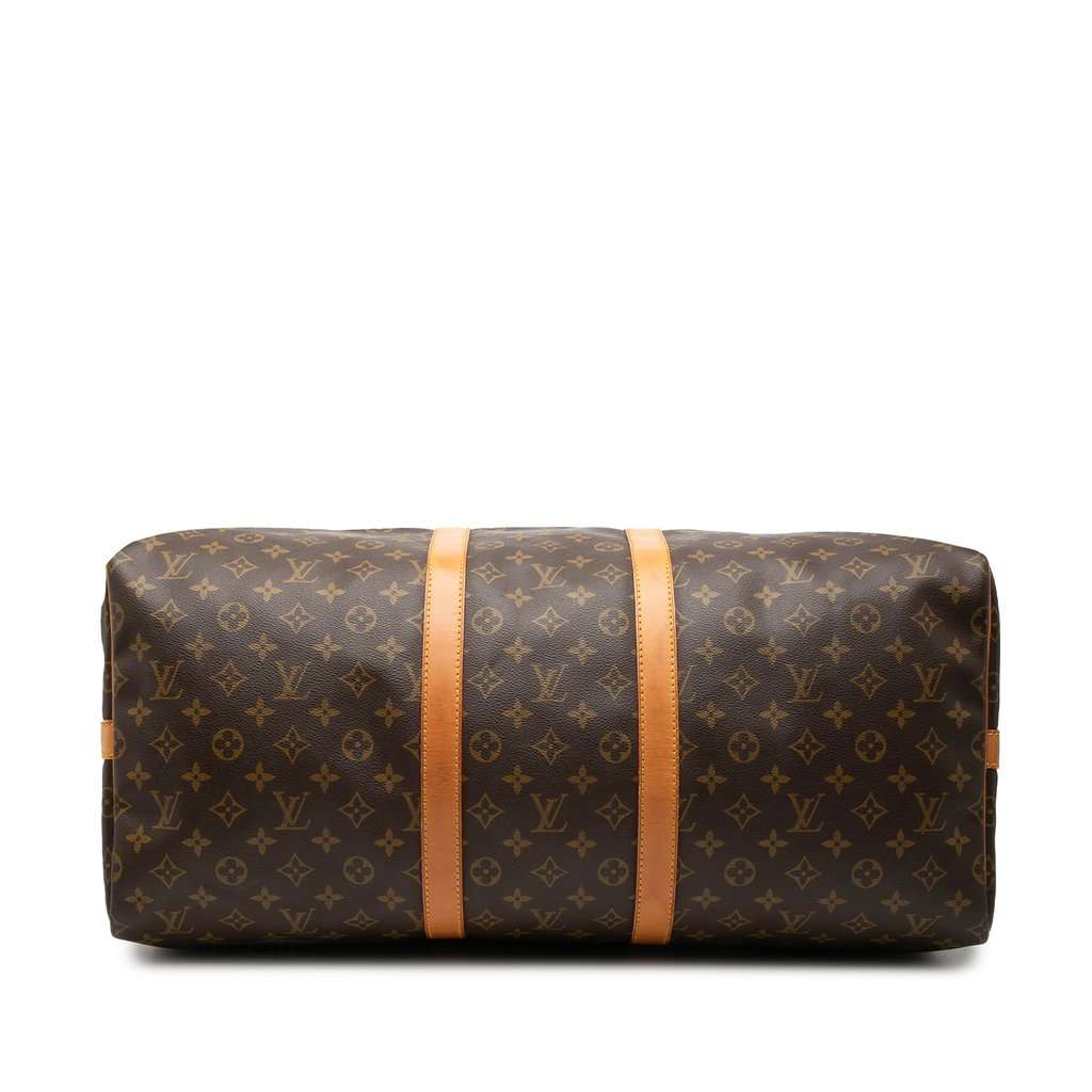 Louis Vuitton Monogram Keepall Bandouliere 55 Brown Very good condition - Inside View