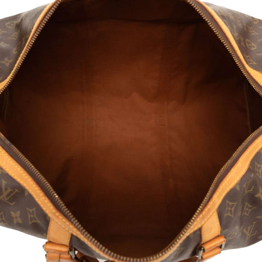 Louis Vuitton Monogram Sac Souple 55 Brown Good - Model View