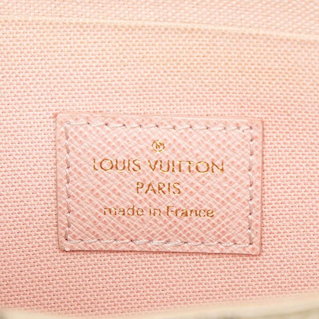 Louis Vuitton Damier Azur Pochette Felicie White Very good - Box View