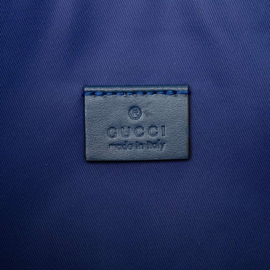 Gucci Kids GG Canvas Star Messenger Bag Blue Very good condition - Box View