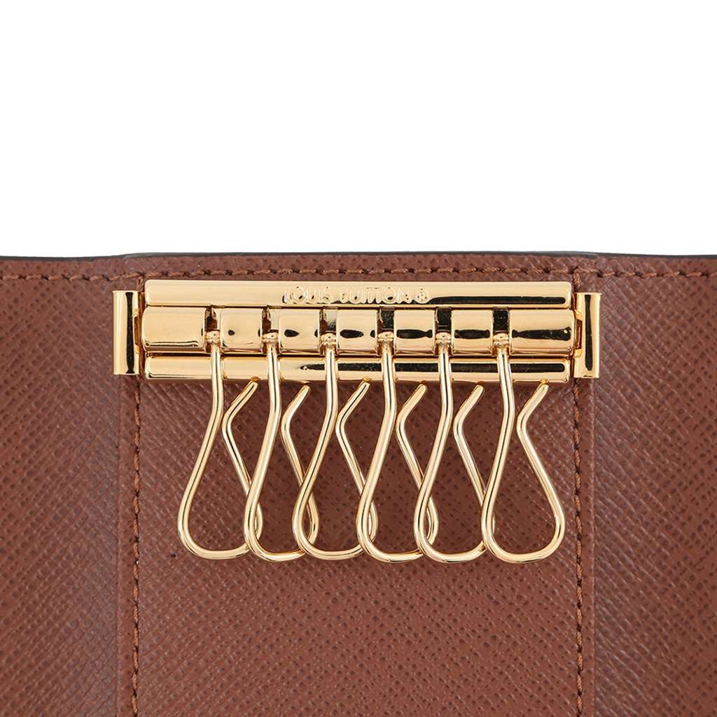 Louis Vuitton Monogram Multicles 6 Key Holder Brown Very good - Model View