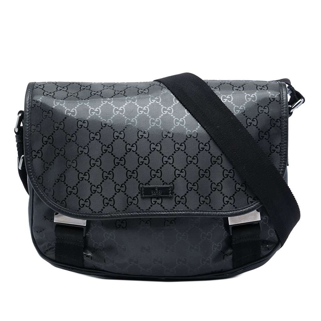 Gucci GG Imprime Crossbody Black Very good - Front View