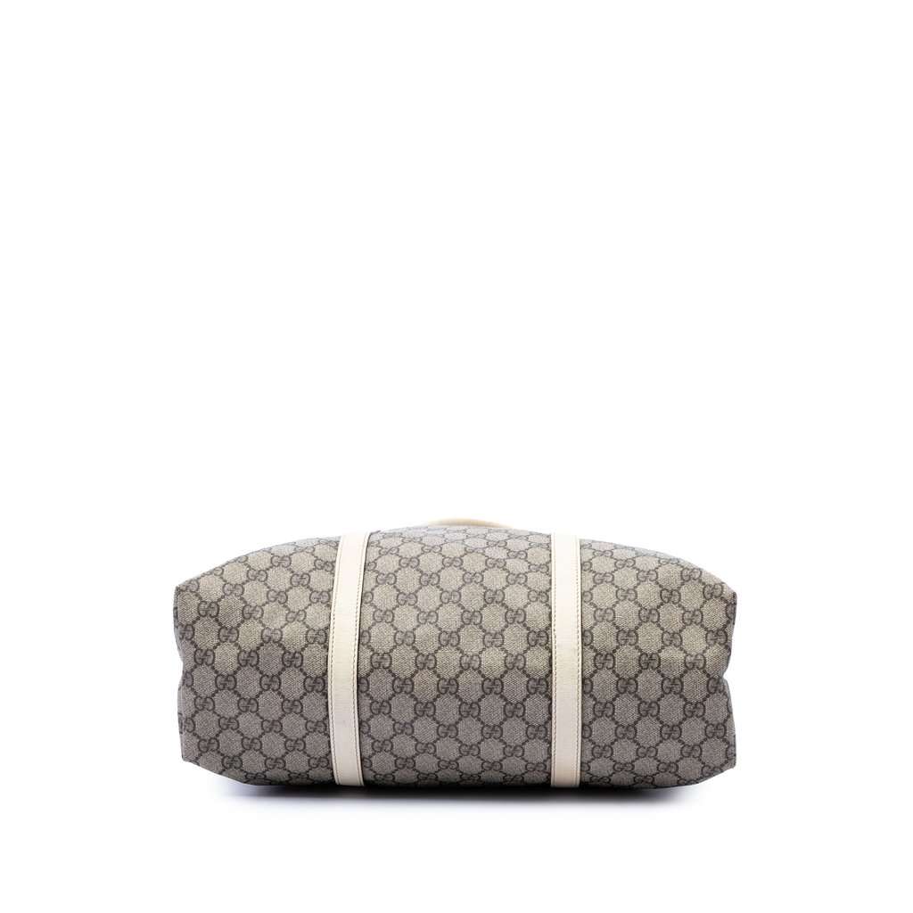 Gucci GG Supreme Joy Vertical Tote Beige Very good - Inside View