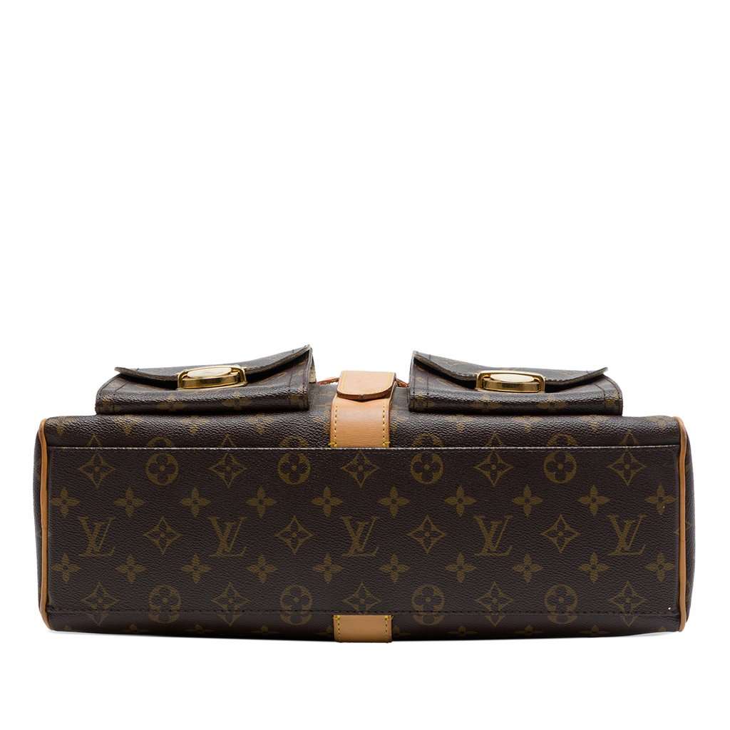 Louis Vuitton Monogram Manhattan GM Brown Very good - Inside View