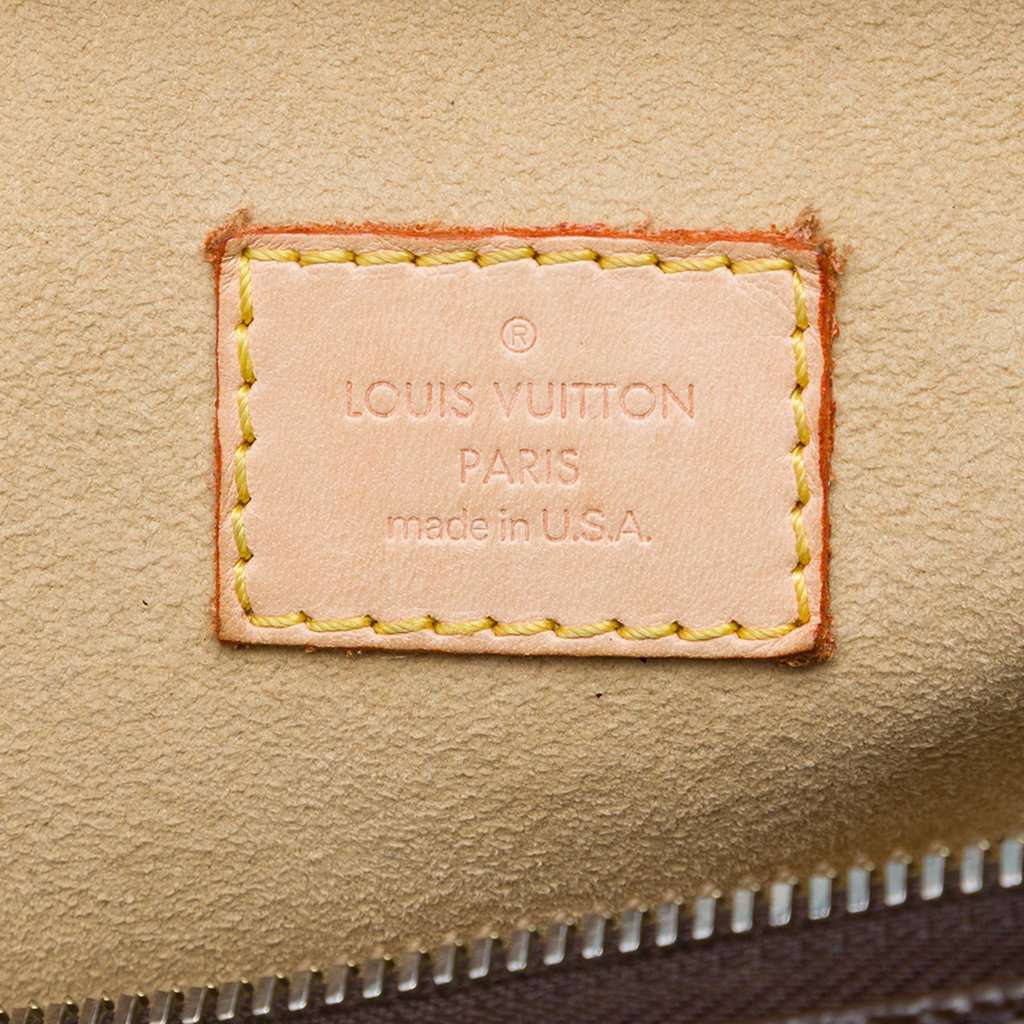 Louis Vuitton Monogram Manhattan GM Brown Very good - Box View