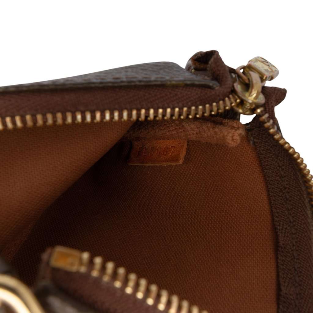 Louis Vuitton Monogram Mini Pochette Accessoires Brown Very good condition - Box View