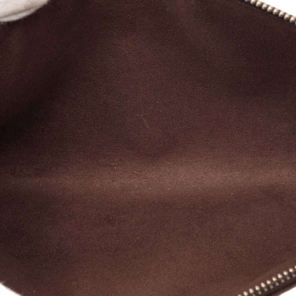 Louis Vuitton Epi Pochette Accessoires Brown Leather Very good condition - Model View