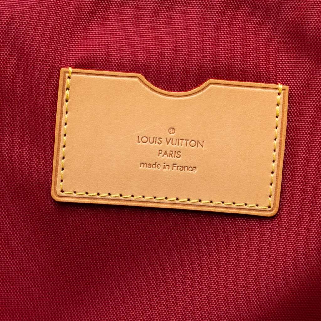 Louis Vuitton Monogram Vernis Pegase 45 Red Leather Very good condition - Box View