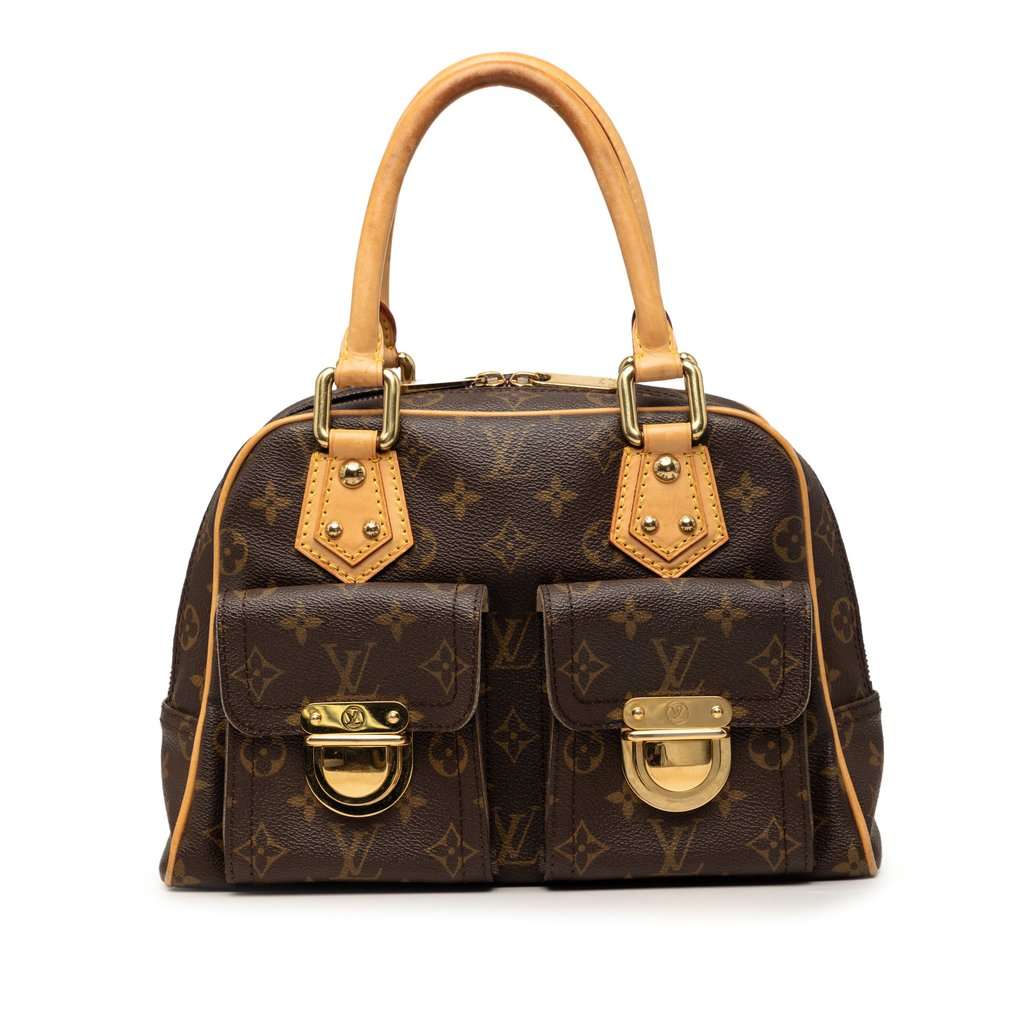 Louis Vuitton Monogram Manhattan PM Brown Good condition - Front View