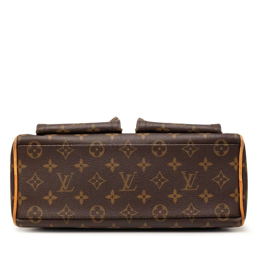 Louis Vuitton Monogram Manhattan PM Brown Good condition - Inside View