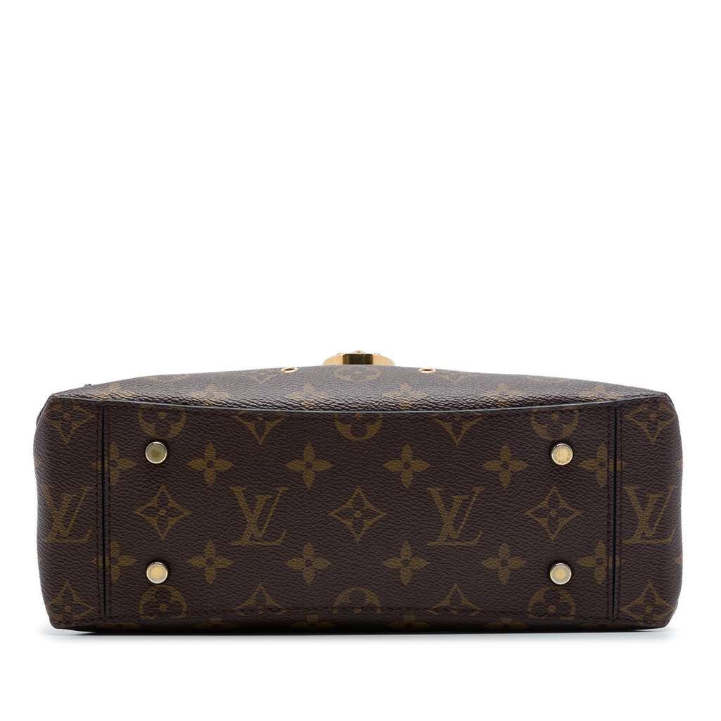 Louis Vuitton Monogram One Handle Flap MM Satchel Brown Very good - Inside View
