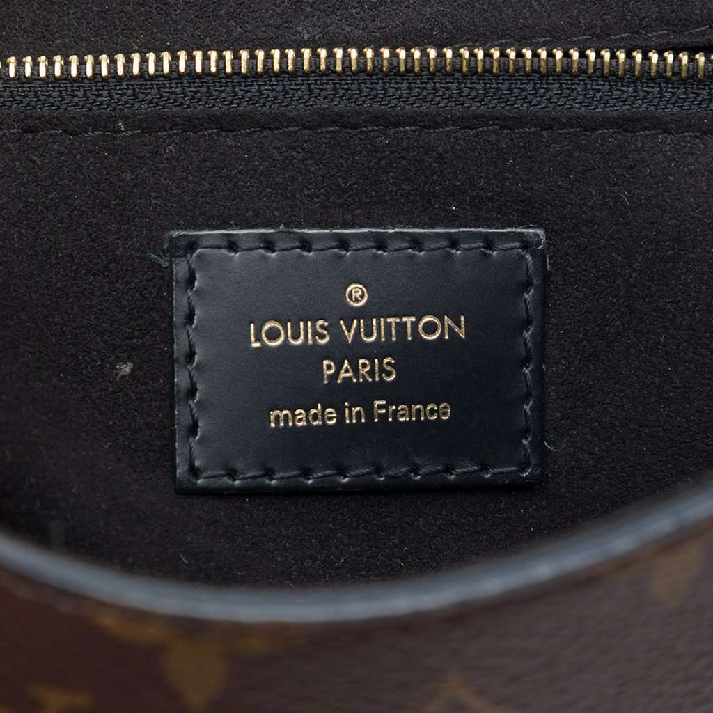 Louis Vuitton Monogram One Handle Flap MM Satchel Brown Very good - Box View