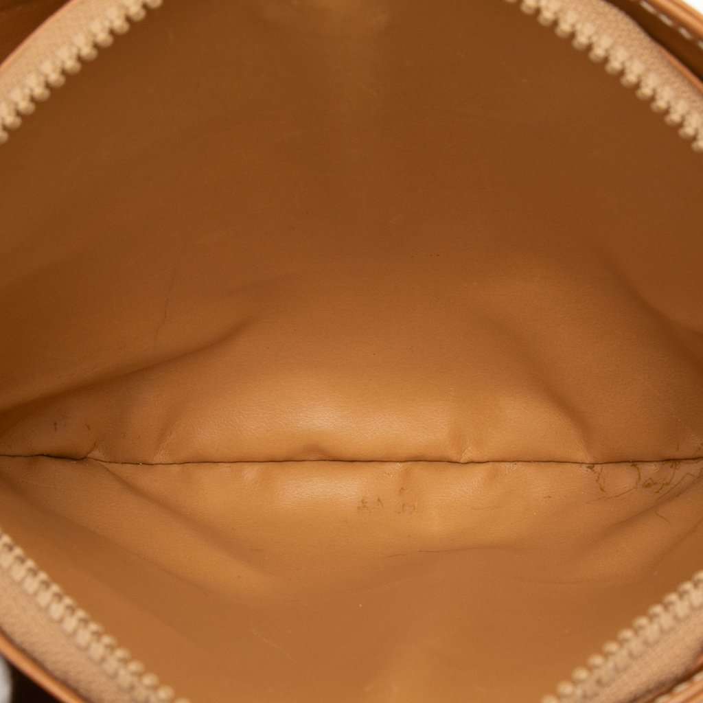 Celine Macadam Coated Canvas Crossbody Beige Very good - Model View