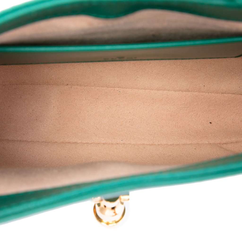 Gucci Mini Calfskin Jackie 1961 Crossbody Green Leather Very good condition - Model View