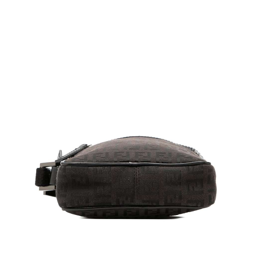 Fendi Zucchino Canvas Crossbody Brown Very good condition - Inside View